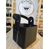 Matera Negra (ECO CUERO RIGIDA)